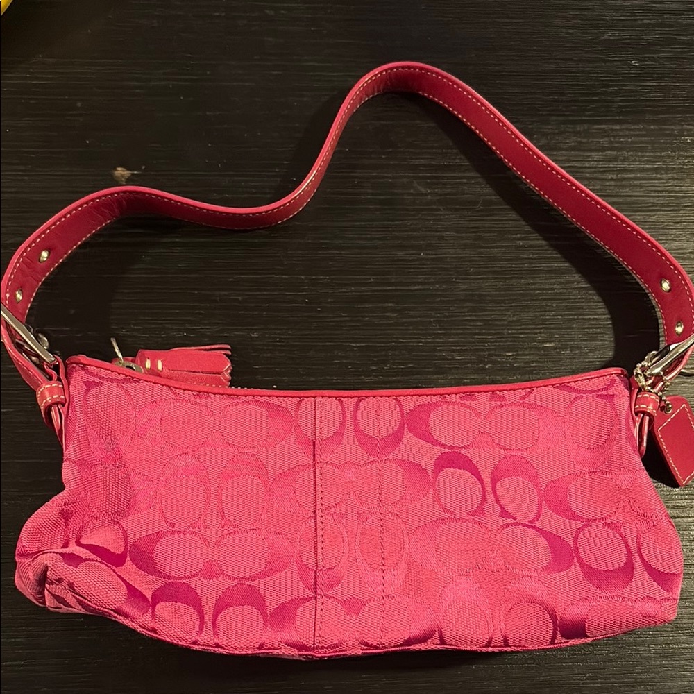 Coach y2k Demi baguette shoulder Bag